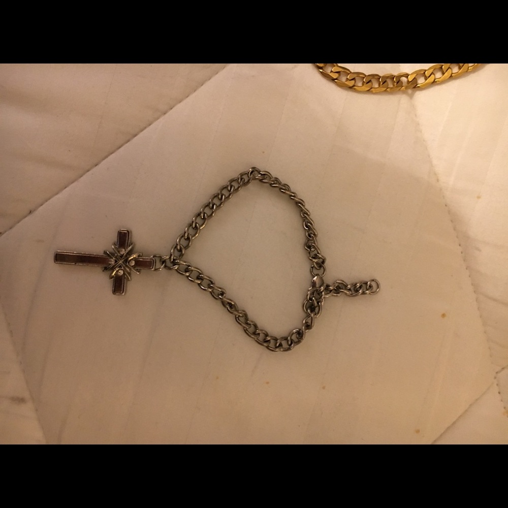 Sterling silver bracelet or anklet
